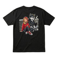 Caperucita y Lobo - Playera Atras